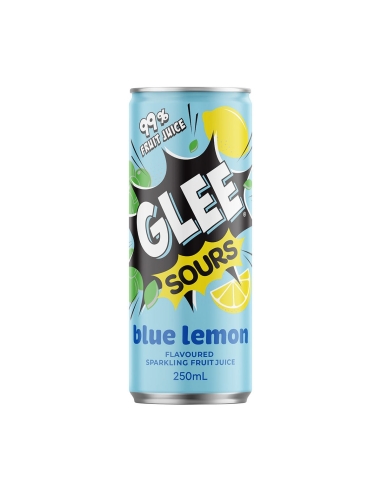 Glee Sours Blue Lemon Bruisend Vruchtensap 250ml x 24