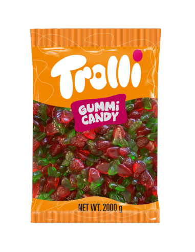 Trolli Strawberries Oiled 2kg x 1