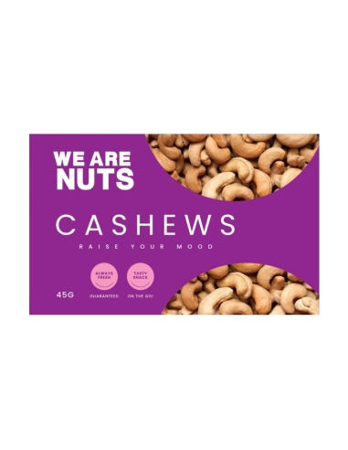 We zijn gek Cashews 45g x 12