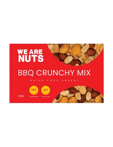 We Are Nuts Bbq Crunchy Mix 35g x 12