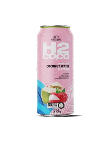 Pure Coconut Wasser Lyche 500ml x 12