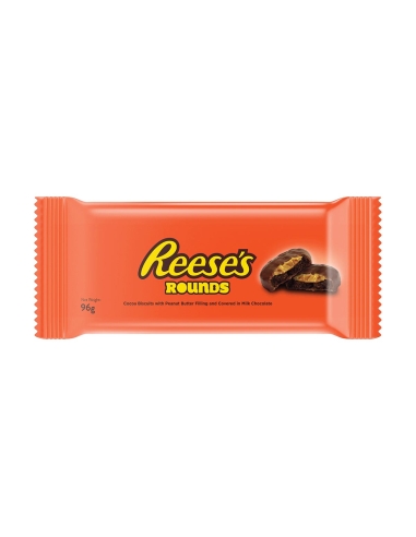 Reeses Biscuits ronds, lot de 6, 96 g x 1