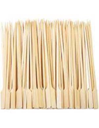 Alpen Bamboo Skewers Paddle 15cm 250 Pack x 1