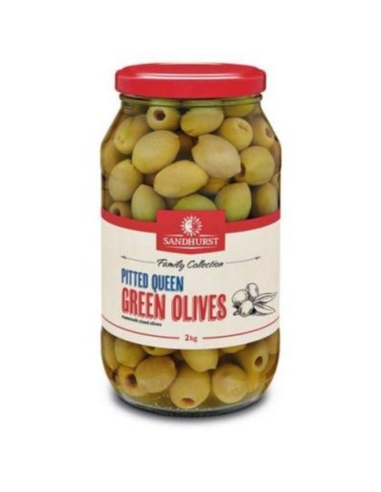 Sandhurst Olive verdi Queen Pittura 2kg x 1