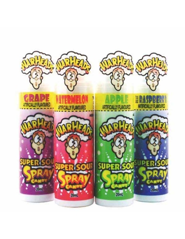 Warheads Spray di caramelle x 24