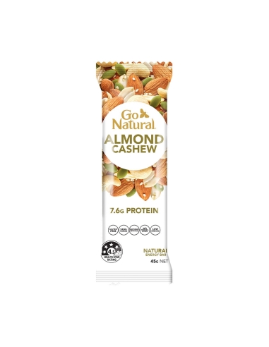 Go Natural Almond and Cashew 45g x 16