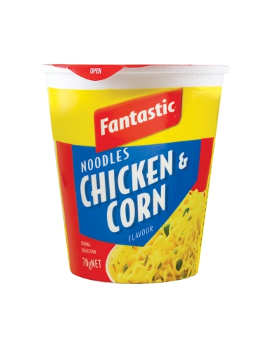 Fantastic Copa de fideos Pollo Corn 70g x 1