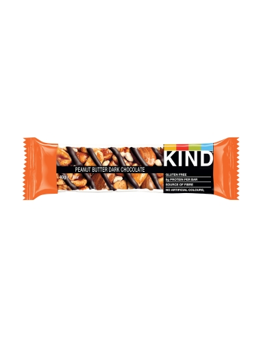 Kind Barretta di cioccolato fondente al burro di arachidi 40g x 12