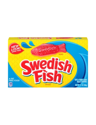 Swedish Fish Red Theatre Box 88g x 12