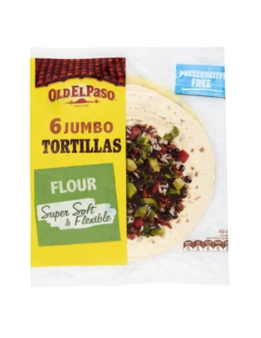 Old El Paso Burrito gigante 450g x 12