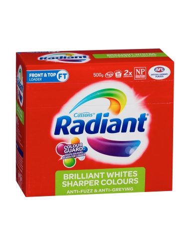 Radiant Front & Top Whites & Colours 500g x 1