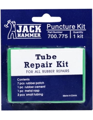 Jackhammer Bike Puncture Kit Pack x 10