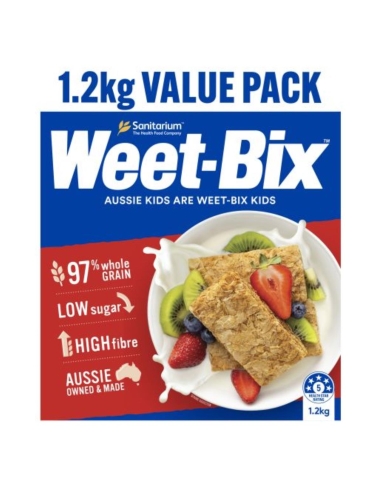 Sanitarium Weet-bix Breakfast Cereal 1.2kg x 1