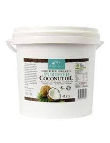 Chefs Choice Oil Coconut Purified Organic 4ltr x 1