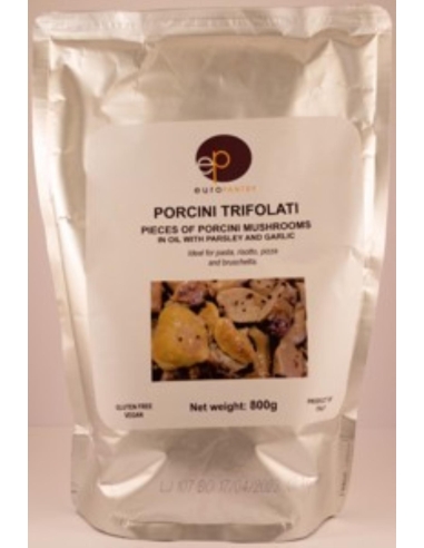 Europantry Champignons de porcelaine en persil & ail végétalien 800g x 1