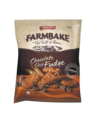 Arnotts Farm bake Chocolate Chip Fudge 310g x 1