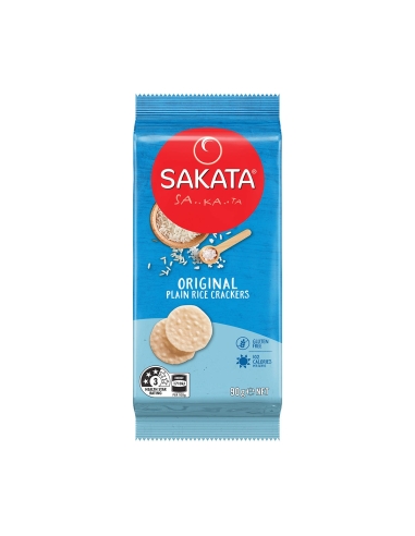 Sakata Crackers de arroz original 90g x 1