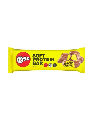 Bsc Soft Protein Bar Banaan Choco 55g x 12