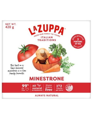 La Zuppa Minestronesoep 420g x 1