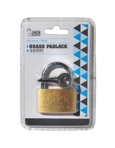 Jackhammer Brass Padlock 40毫米x1 口径