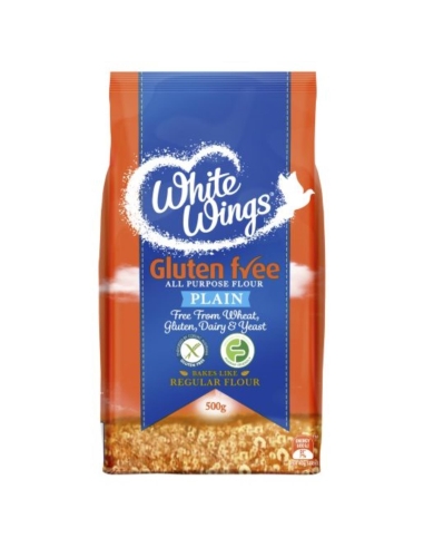 White Wings 明白なグルテンフリーの小麦粉500g x 1