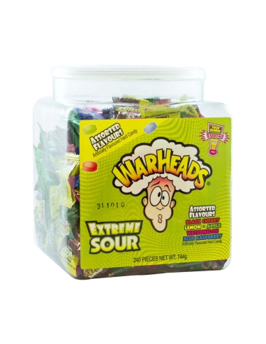 Warheads Assortiment de sol 3.1g x 240