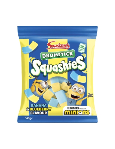 Swizzels Drumstick Squashies Minions 140g x 10 (英语)