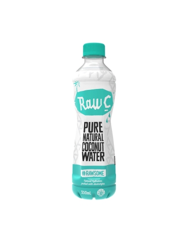 Raw C Acqua di cocco pura 350 ml x 24