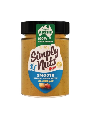 Bega Simply Nuts Smooth Peanut Butter 325g x 1