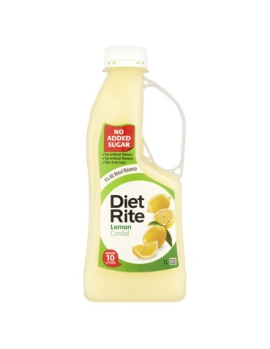 Diet Rite Napój cytrynowy 1 litr x 6