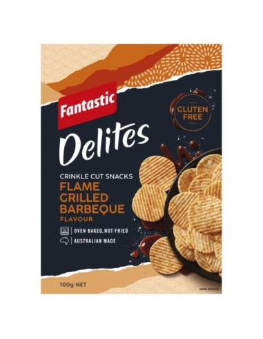 Fantastic Delites Flamed grigliato Bbq 100g x 1