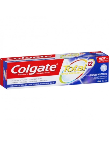 Colgate Total Advanced Whitening Toothpaste 115g x 1