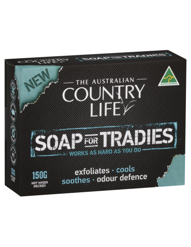 Country Life Jabón para Tradies 150g x 12