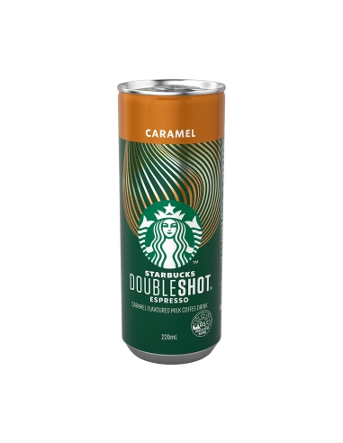 Starbucks Doble Shot Espresso Caramel 220ml x 12