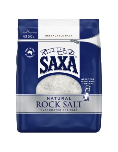 Saxa Rock Salt 500g x 1