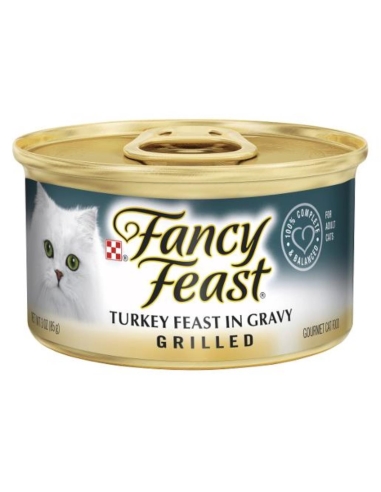 Purina Cat Food de la Turquie grillée 85g x 24