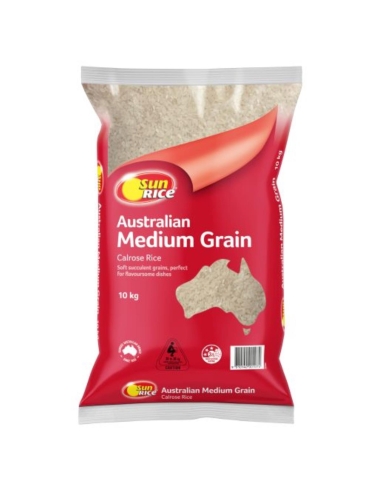 Sunrice Medium Grain White Rice 10kg x 1