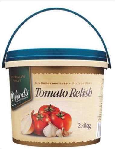 Woods Relish Tomato 2,4 kg x 1