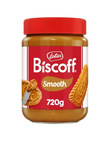 Lotus Crema de galletas Biscoff suave 720 g x 1