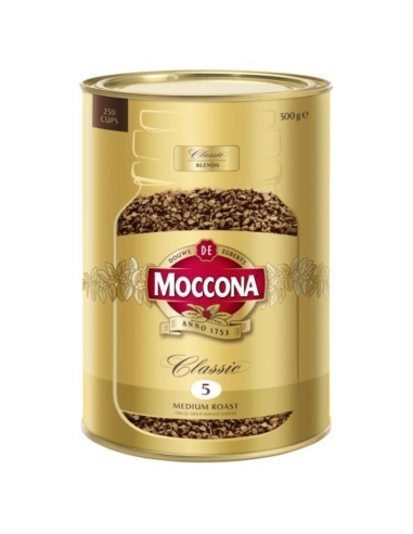 Moccona Clásico mediano horno congelado café seco 500g x 1