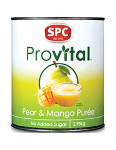 Spc Purée Provital Poire & Mangue 2,95kg x 1