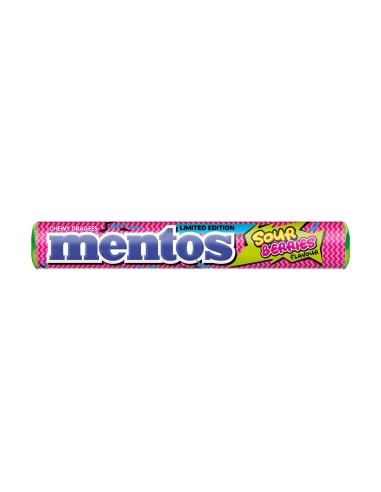 Mentos Rotolo di bacche acide 37.5g x 40