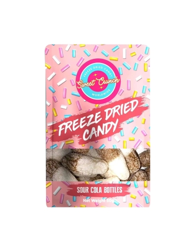 Dolce Crunch congelare Dried Candy Sour Cola bottiglie 50g x 10