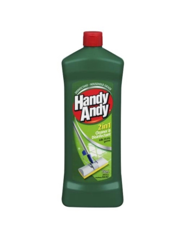 Clorox Handy Andy Detergente da pavimento disinfettante verde 750ml x 1