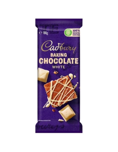 Cadbury Chocolat au four blanc 180g x 15