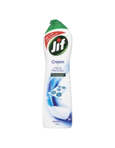 Jif Nettoyeur à la crème ordinaire 500ml x 8