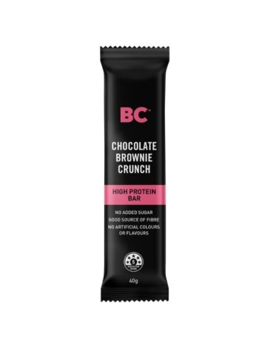 The Bar Counter Chocolade Brownie Crunch met veel eiwitten 40g x 12