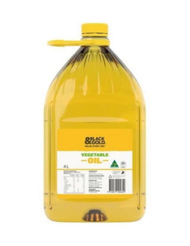 Black & Gold Australian Vegetable Oil 4l x 1