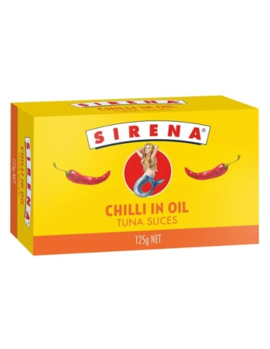 Sirena Tonnistokjes Chili & Oil 125 g x 1