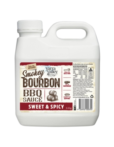 Yarra Valley Salsa Bourbon Bbq Dolce & Piccante 2,4 kg x 1